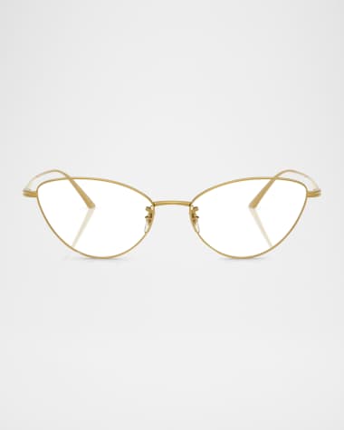 KHAITE x Oliver Peoples OV1328 Metal Butterfly Optical Frames