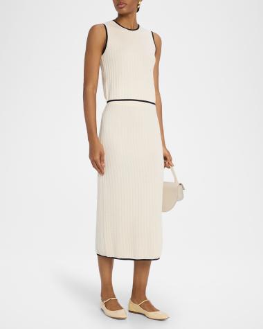 V-Neck Hardware One-Piece Swimsuit