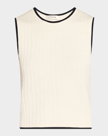 FRAME The Cable Tank Top
