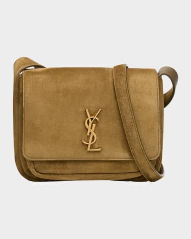 Saint Laurent Niki YSL Crossbody Bag in Suede