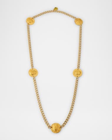 Devon Leigh Coin Station Necklace