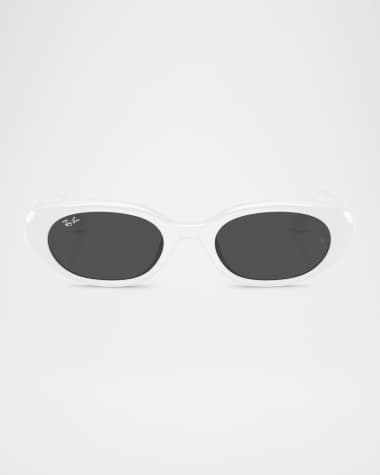 Ray-Ban RB4441D Rectangle Plastic Sunglasses