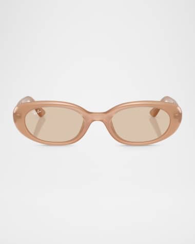 Ray-Ban RB4441D Rectangle Plastic Sunglasses