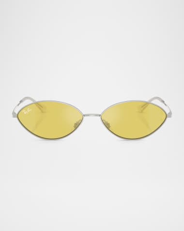 Ray-Ban RB3757 Oval Metal Sunglasses