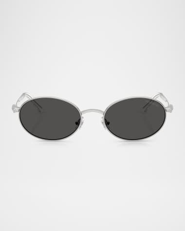 SWAROVSKI SK7033 Metal Oval Sunglasses