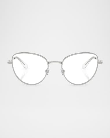 SWAROVSKI SK1022 Metal Cat-Eye Optical Glasses