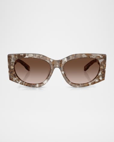 Tory Burch TY7221U Rectangular Acetate Sunglasses