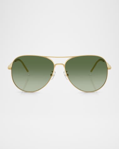 Tory Burch TY6114 Aviator Metal Sunglasses