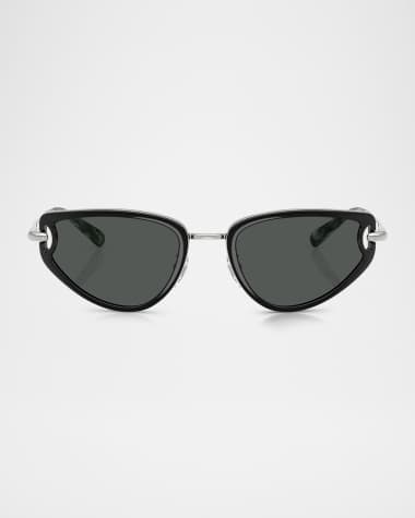 Tory Burch TY6115 Cat Eye Metal Sunglasses
