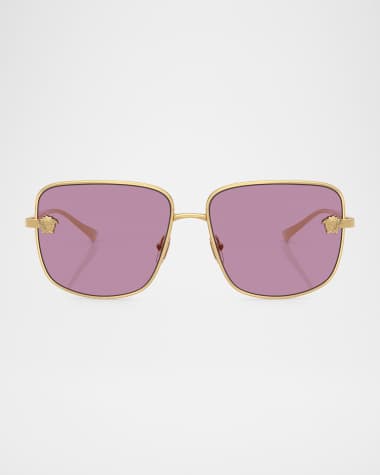 Versace VE2282 Square Metal Sunglasses
