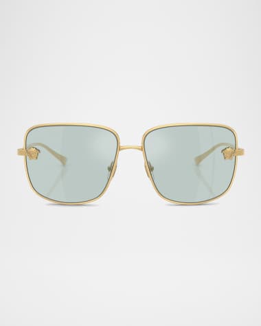 Versace VE2282 Square Metal Sunglasses