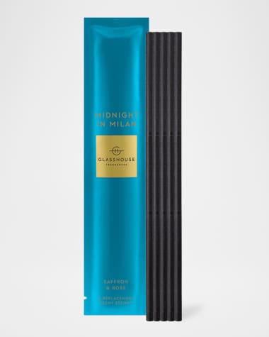 GLASSHOUSE FRAGRANCES Midnight in Milan, 5 Replacement Scent Stems