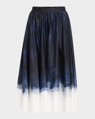Jason Wu Collection Printed Circle Skirt