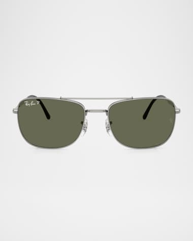 Ray-Ban Men's RB3755 Rectangular Sunglasses, 62mm