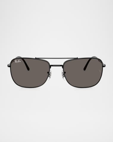 Ray-Ban Men's RB3755 Rectangular Sunglasses, 62mm