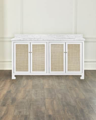 Worlds Away Boyd 60" Double Bath Vanity