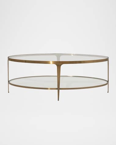 Worlds Away Brando Coffee Table