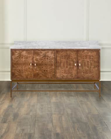 Worlds Away Clifford 60" Double Bath Vanity