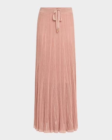Zimmermann Lucky Metallic Maxi Skirt