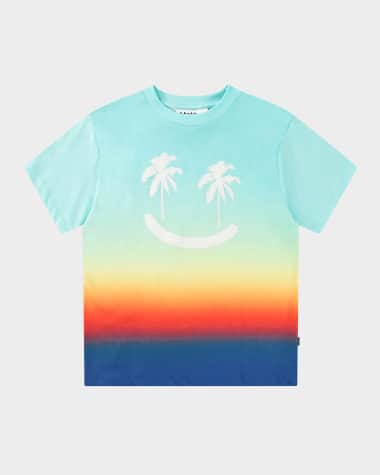 Molo Rodney Happy Face Graphic T-Shirt, Size 3-7