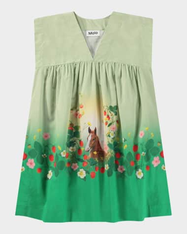 Molo Girl's Cajla Horse Sleeveless Coverup, Size S-L