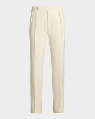 Ralph Lauren Purple Label Men's NM X RL Gregory Handmade Wool Trousers