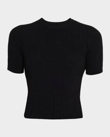 Balmain Monogram Knit Top