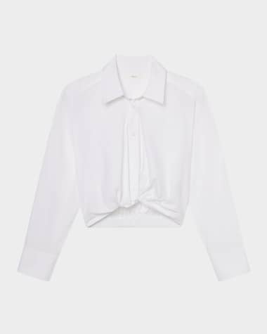 A.L.C. Leo Long-Sleeve Top