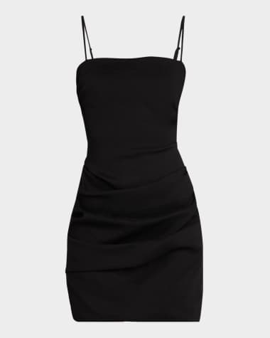 A.L.C. Mya Sleeveless Draped Mini Dress