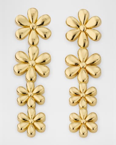 BaubleBar Flower Dangle Earrings