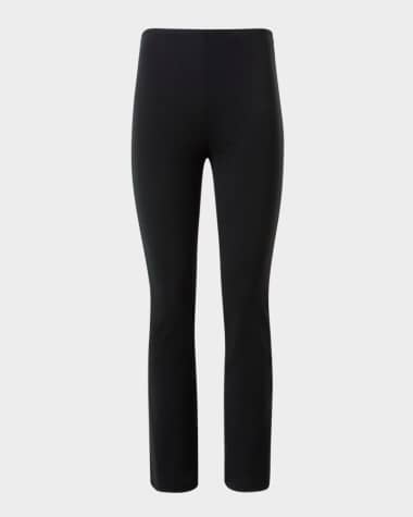 Akris punto Cindy Signature Jersey Bootcut-Leg Ankle Pants
