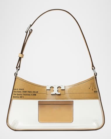 Tory Burch Eleanor Clear Slim Shoulder Bag