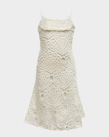 Bardot Junior Girl's Andrea Crochet Midi Dress, Size 7-14