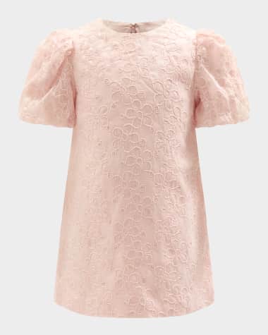 Bardot Junior Girl's Giselle Floral Embroidered Dress, Size 4-14