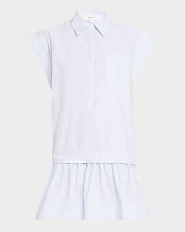 A.L.C. Brock Drop-Waist Shirtdress