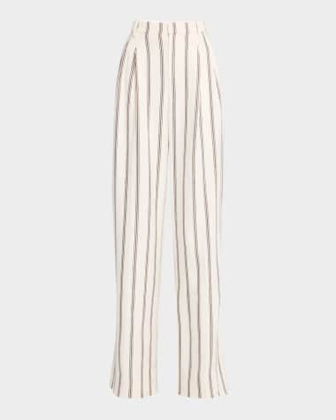 A.L.C. Charles Stripe Wide-Leg Pants