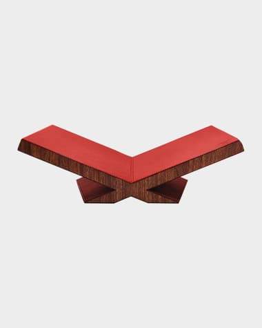 Assouline Culture Classic Leather Bookstand