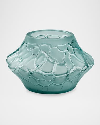 Lalique Caldera Small Vase Votive