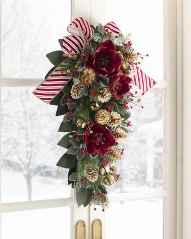 Neiman Marcus Classic Christmas 30" Door Spray
