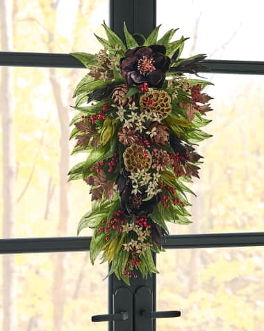 Neiman Marcus Autumn Harvest 30" Door Spray