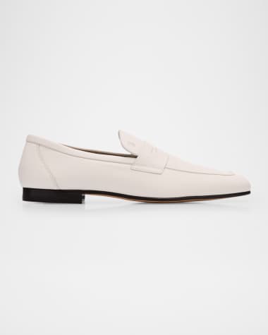 Tod's Men's Leather Penny Loafers