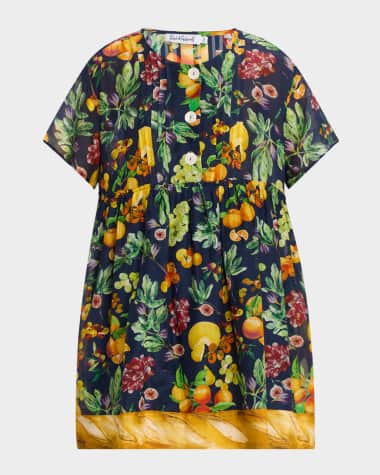 Rachel Antonoff Howard Short-Sleeve Mini Dress