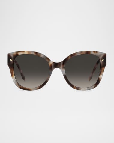 Carolina Herrera Square Acetate Sunglasses