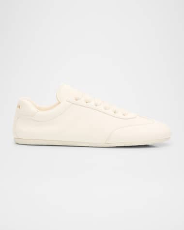 Prada Thin Leather Low-Top Sneakers