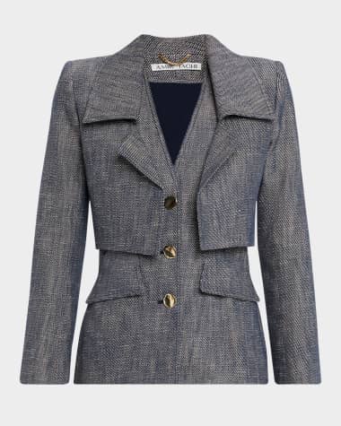 Amir Taghi Cece Convertible Single-Breasted Blazer