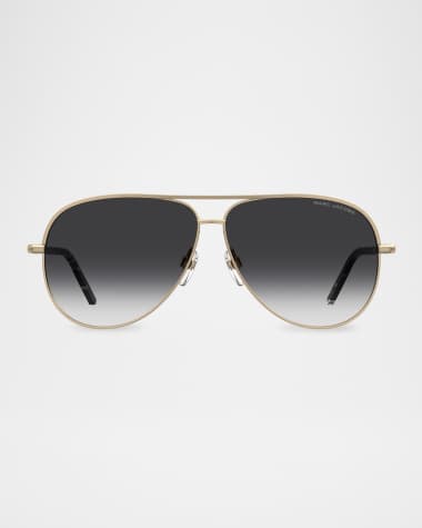 Marc Jacobs Metal Aviator Sunglasses