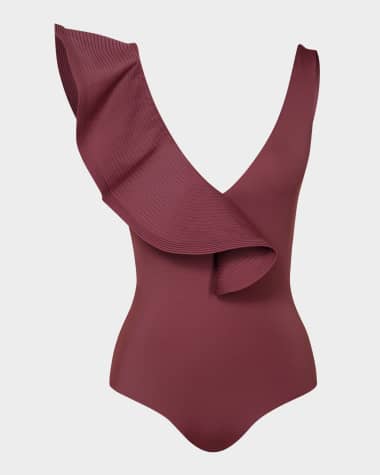 Johanna Ortiz Mocca Boleros One-Piece Swimsuit