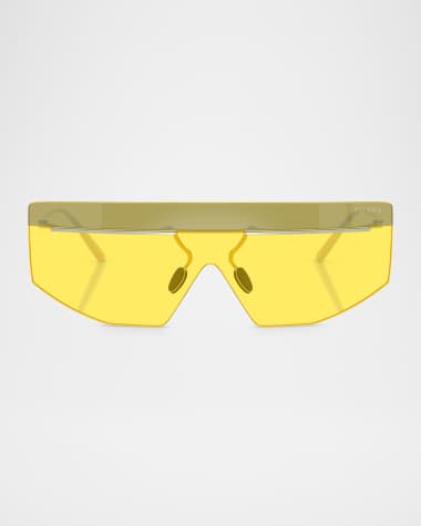 Prada Men's PR B55S Shield Sunglasses