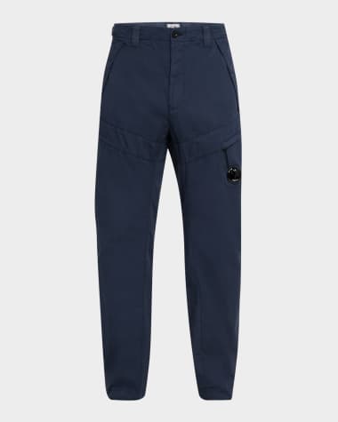 C.P. Company Men's Regular-Fit Gabardine Cargo Pants