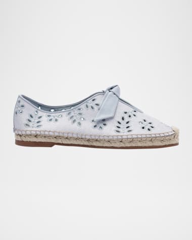 Alexandre Birman Clarita Embroidered Summer Slippers